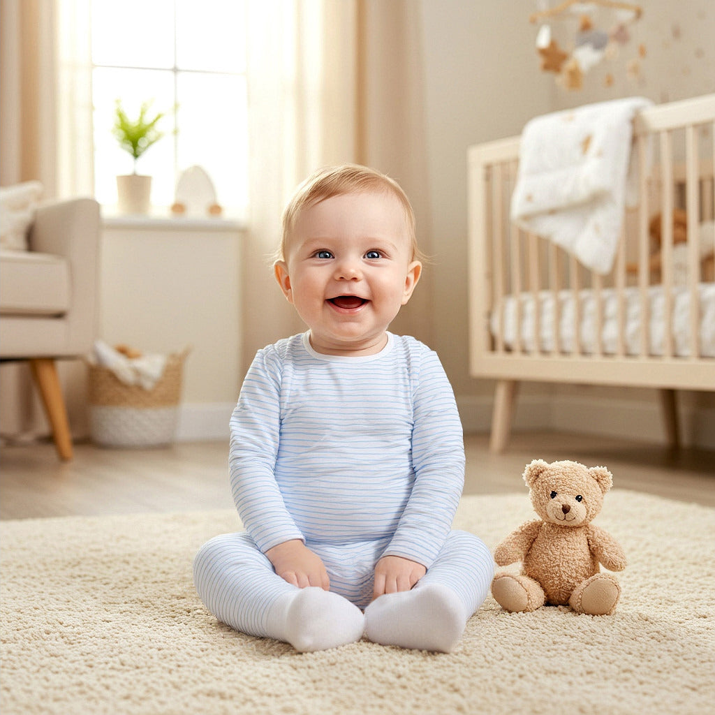 Juniors Striped T-shirt and Pyjama Set