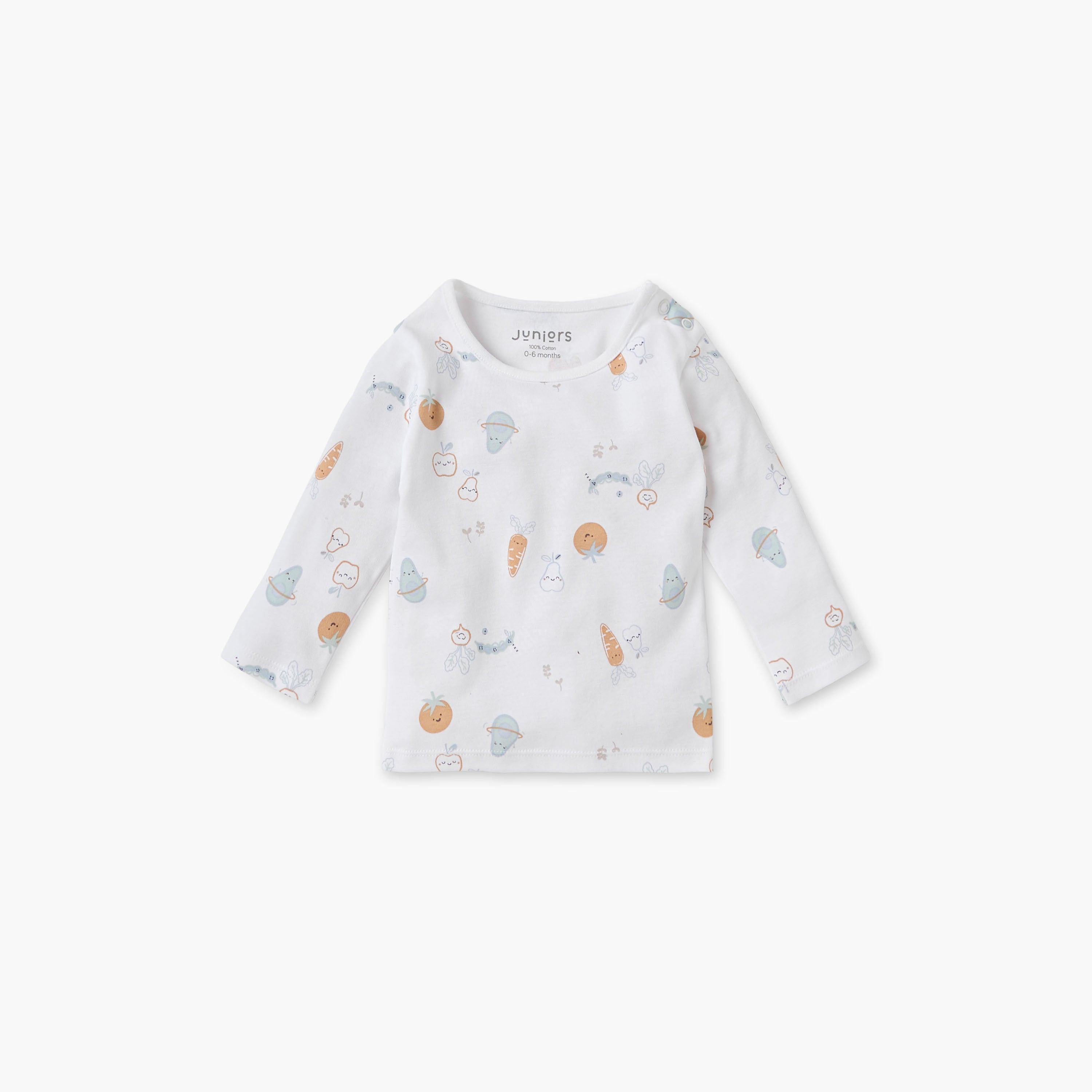 Juniors Printed T-shirt and Pyjama Set