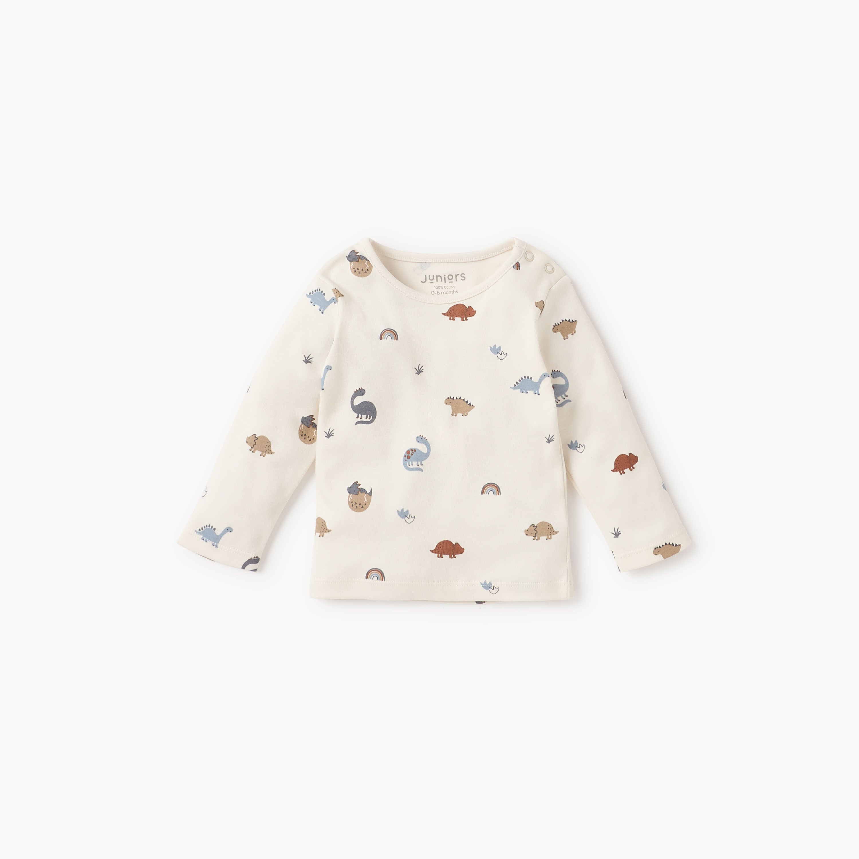 Juniors Animal Print T-shirt and Pyjama Set