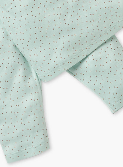 Juniors Polka Dot Print T-shirt and Pyjama Set-baby-boys-clothing-nightwear-pyjamasets-image-6