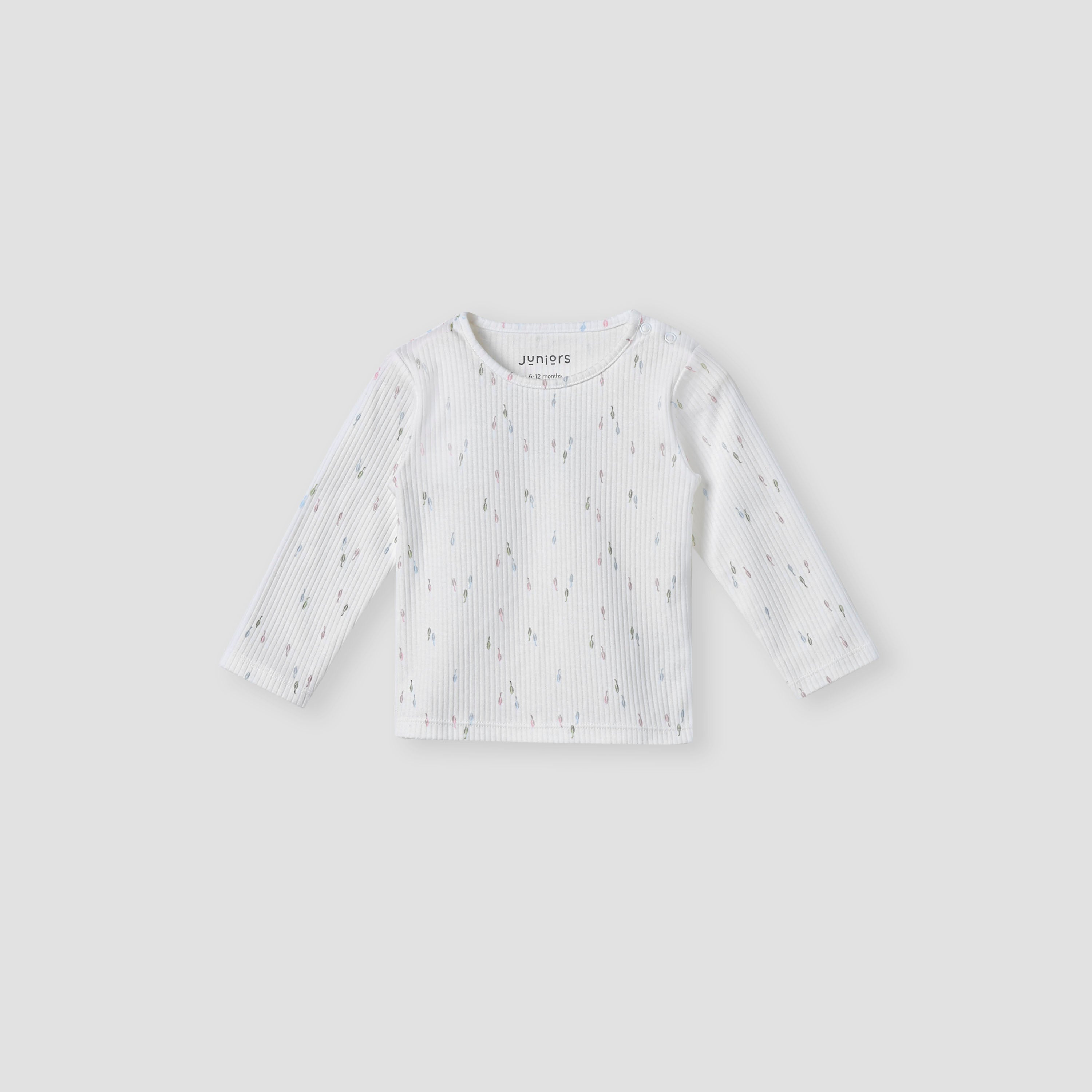 Juniors Printed T-shirt and Pyjama Set- Cotton - Long Sleeves- Round Neck