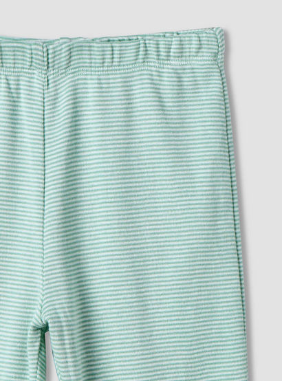 Juniors Striped Long Sleeves T-shirt and Pyjama Set-baby-girls-clothing-nightwear-pyjamasets-image-7