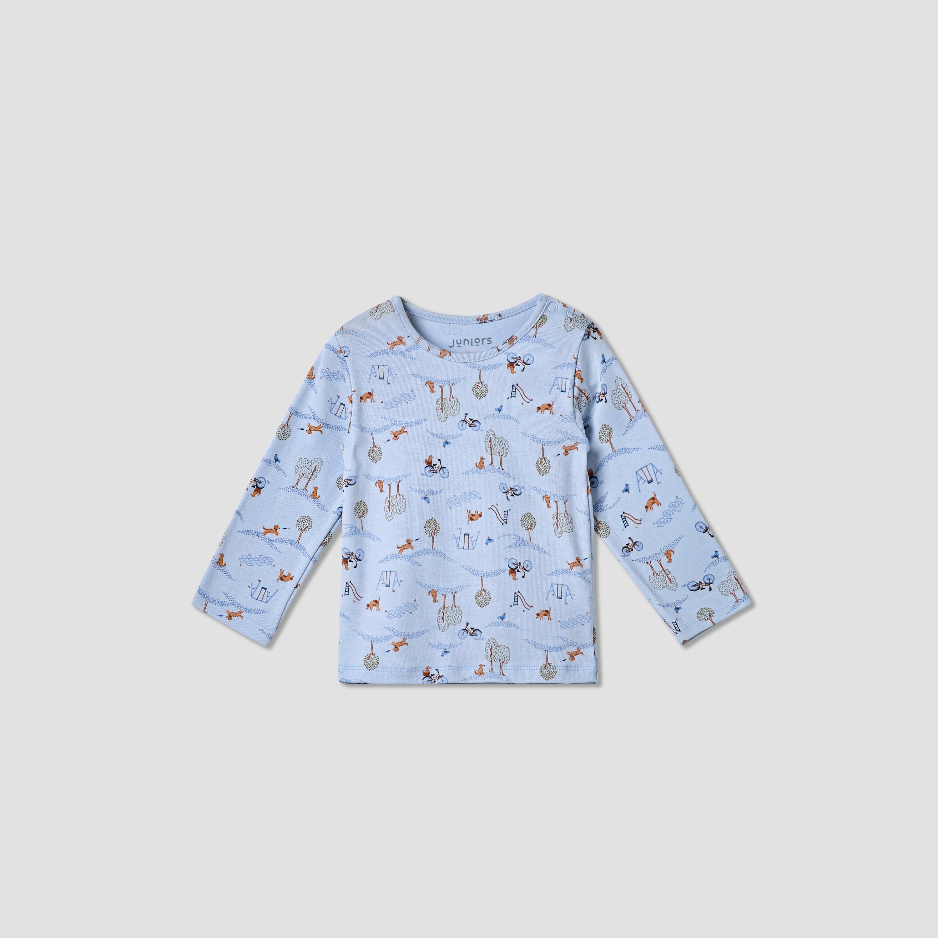 Juniors All-Over Print T-shirt and Pyjama Set
