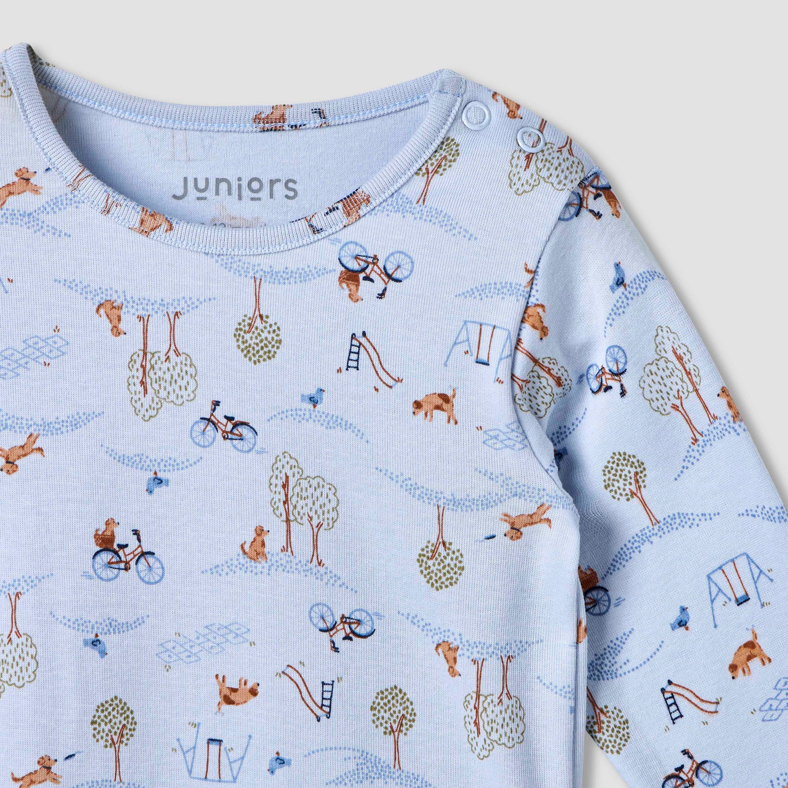 Juniors All-Over Print T-shirt and Pyjama Set