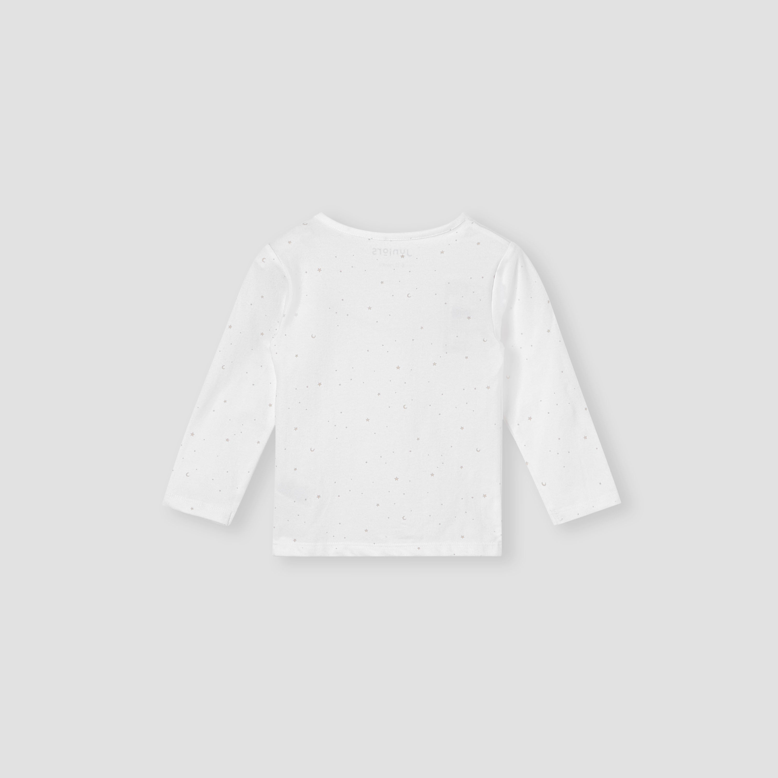 Juniors Solid Long Sleeves T-shirt and Pyjama Set
