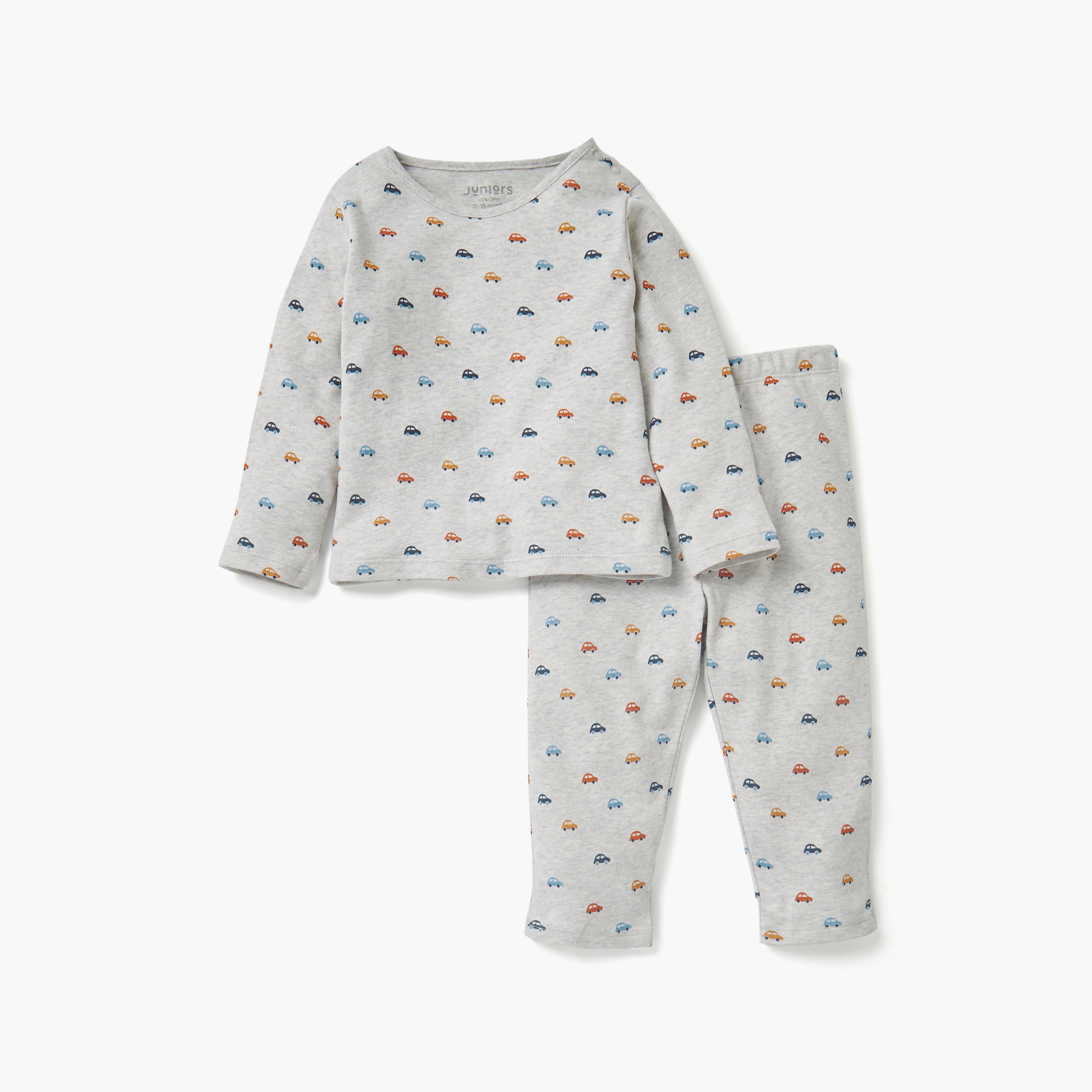 Juniors Graphic Print T-shirt and Pyjama Set