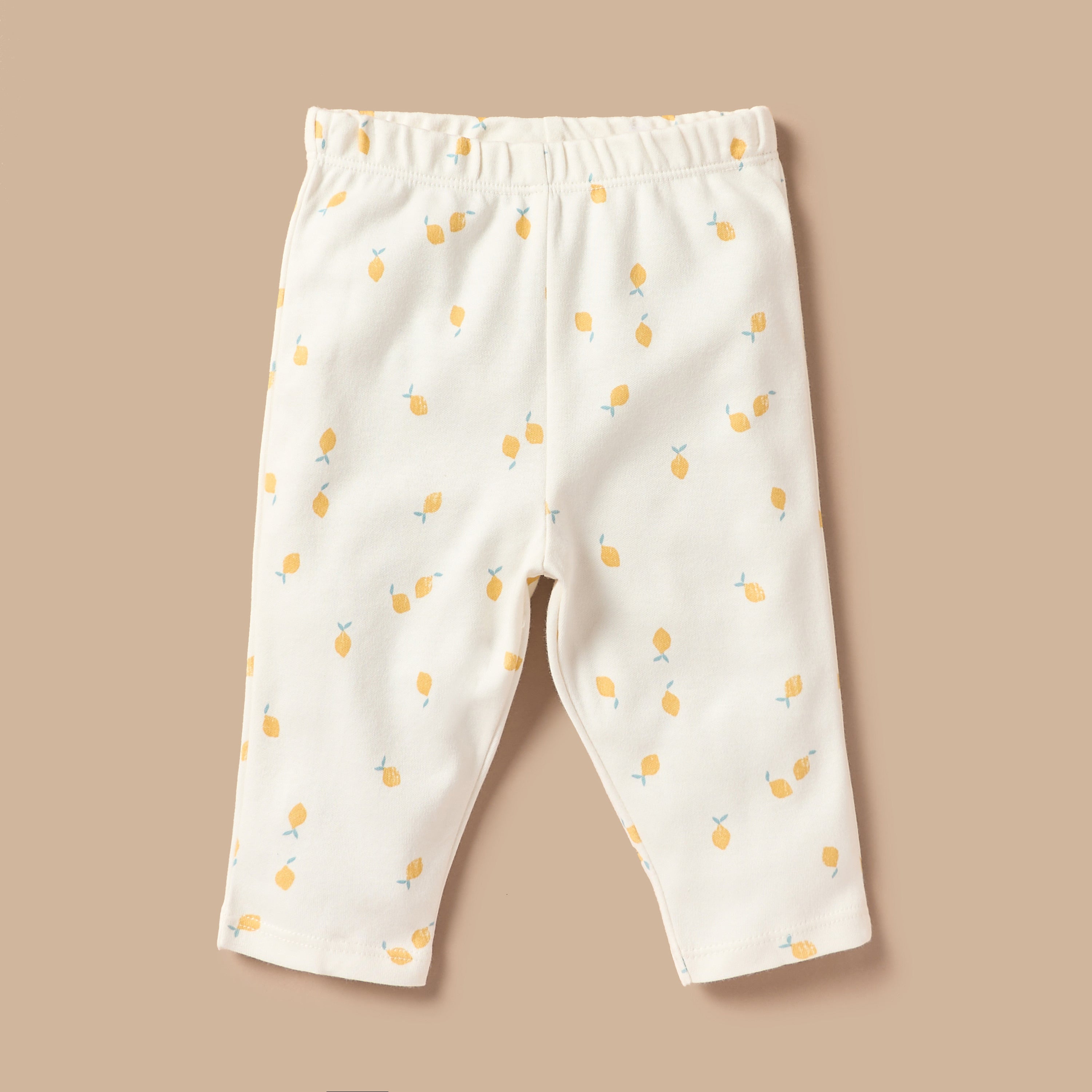 Juniors All-Over Lemon Print T-shirt and Pyjama Set