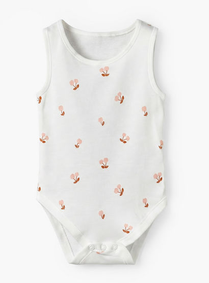 Juniors Printed Sleeveless Bodysuit - Set of 5-promo_babyshop_Buy2for115_UAE130126-image-4