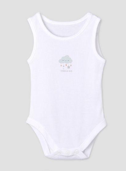 Pack of 7 Juniors Round Neck Sleeveless Bodysuit with Fun Print-promo_babyshop_Buy2for115_UAE130126-image-6