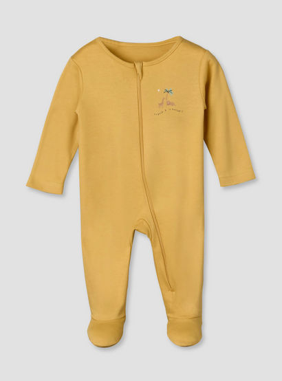 Pack of 3 Juniors Cotton Long Sleeves Sleepsuit with Safari Print-promo_babyshop_Buy2for115_UAE130126-image-5