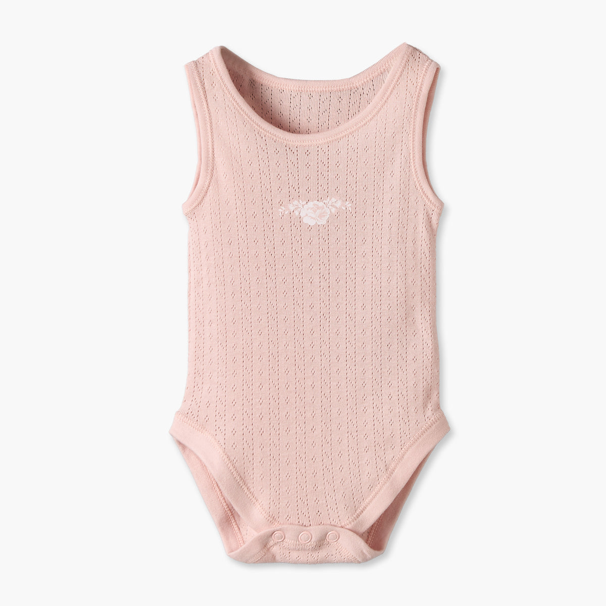 Pack of 5 Juniors Crew Neck Sleeveless Bodysuit with Floral Print