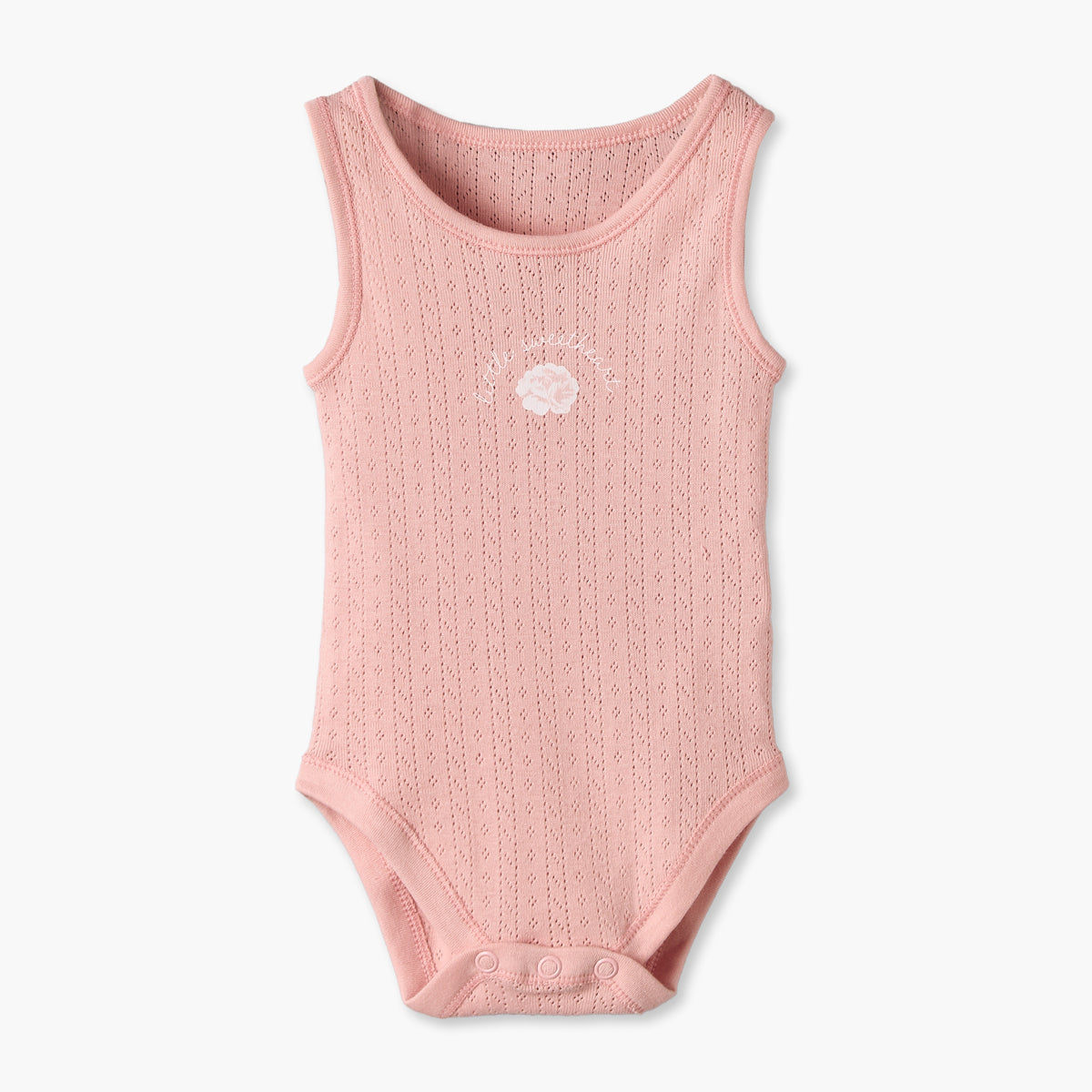Pack of 5 Juniors Crew Neck Sleeveless Bodysuit with Floral Print