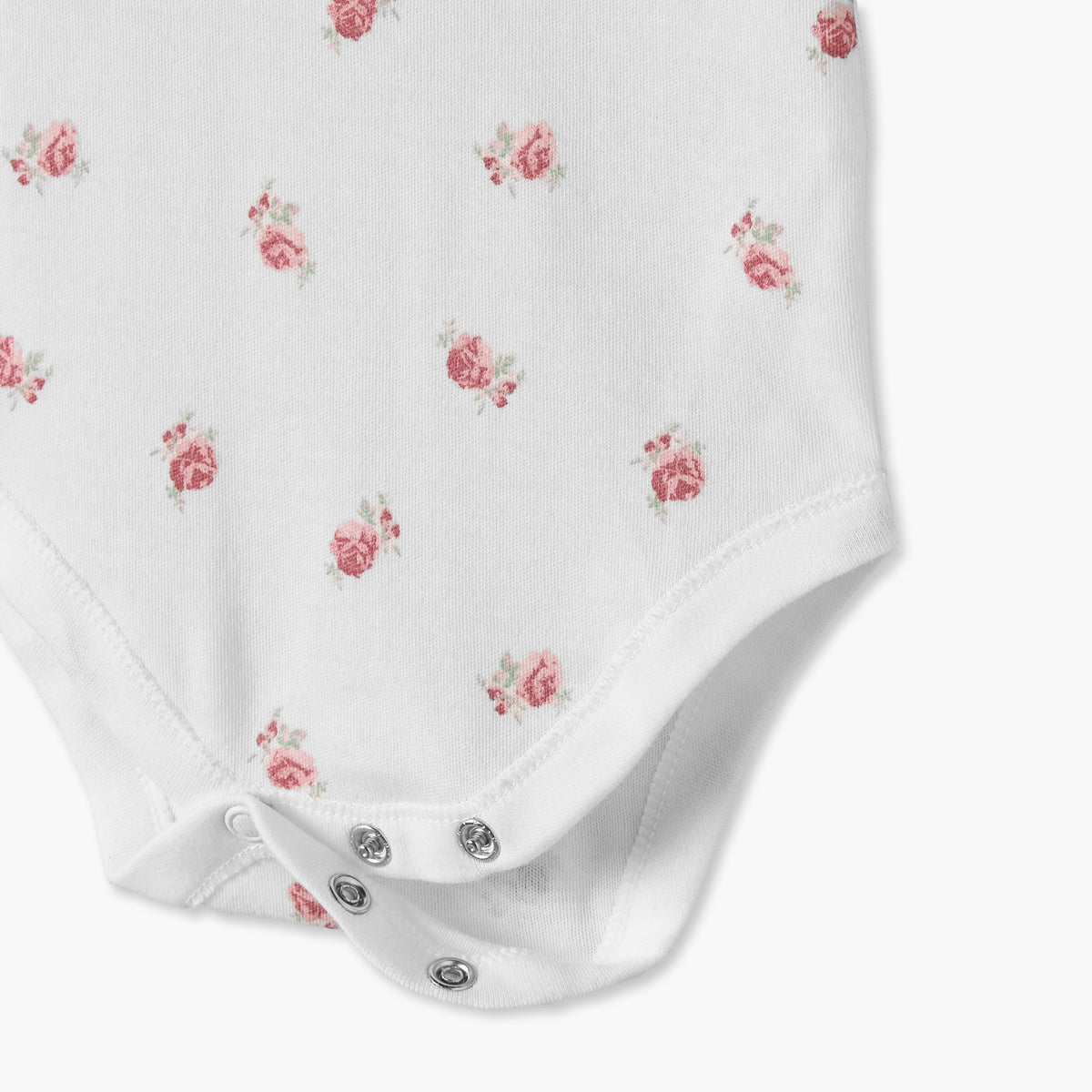 Pack of 5 Juniors Crew Neck Sleeveless Bodysuit with Floral Print