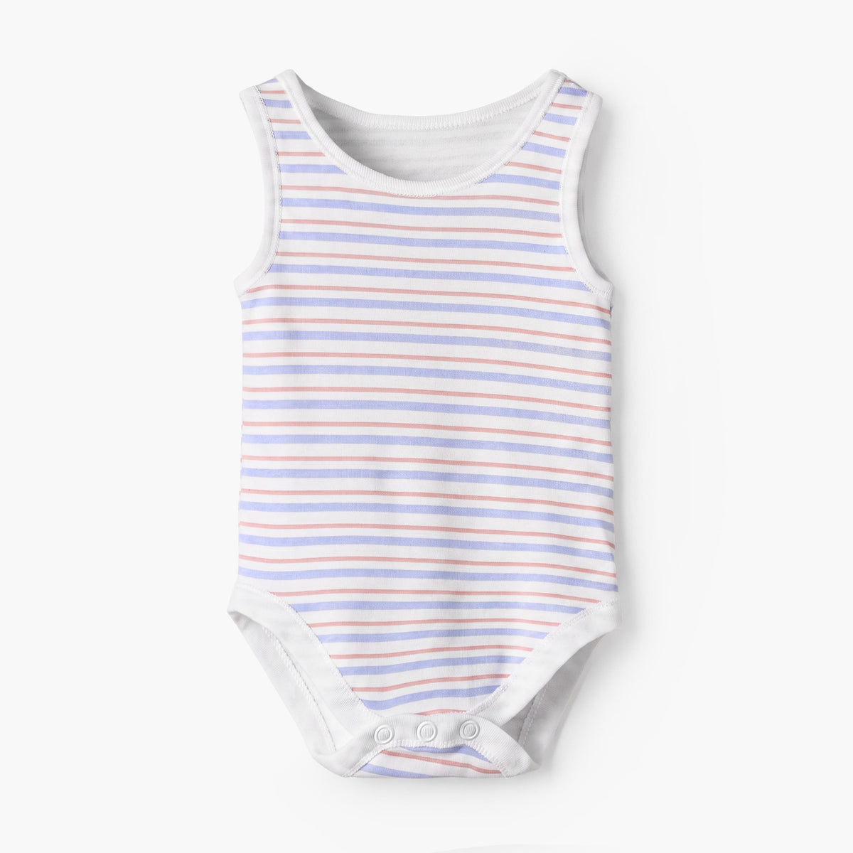Pack of 5 Juniors Crew Neck Sleeveless Bodysuit with Nautical Print