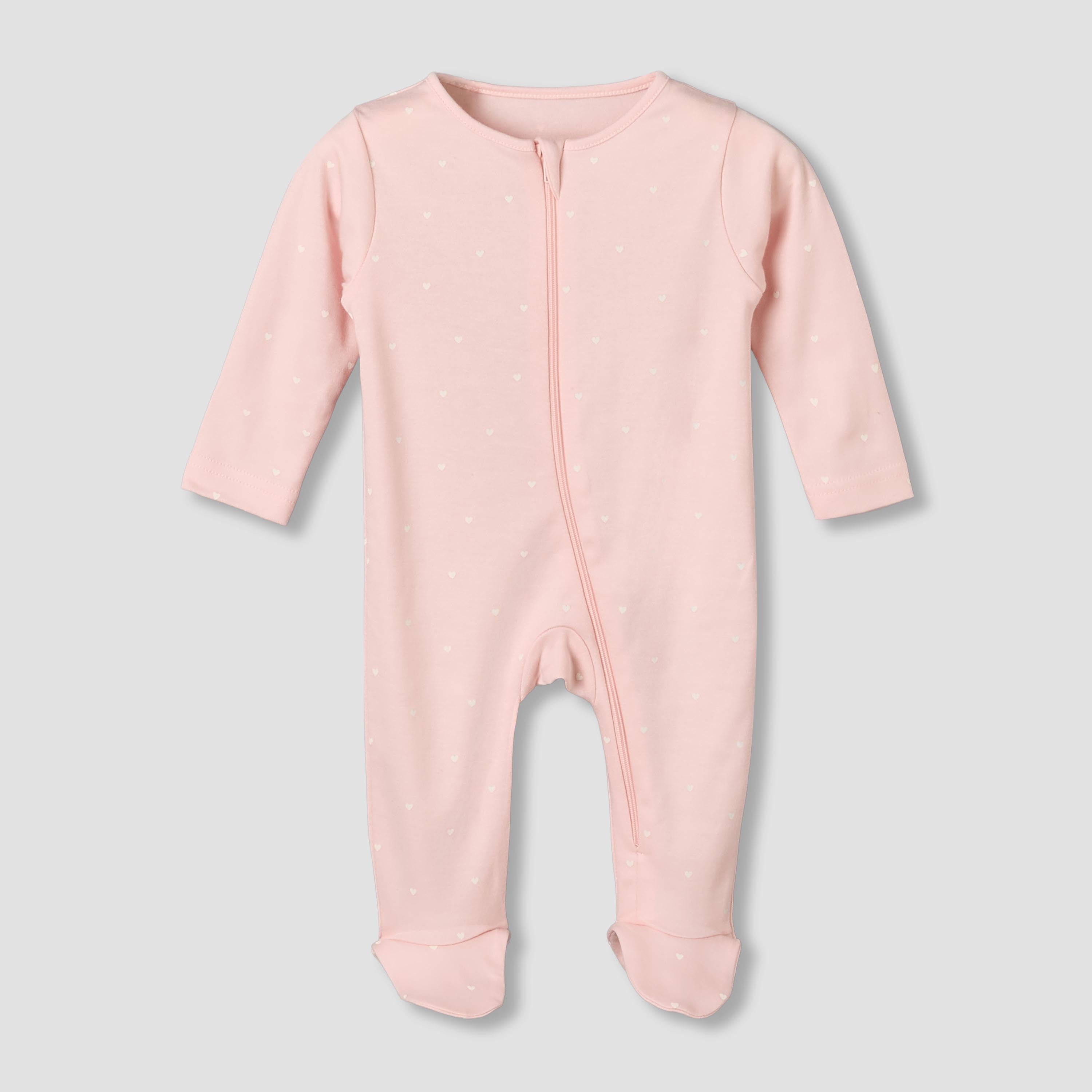Pack of 5 Juniors Cotton Crew Neck Long Sleeves Sleepsuit with Assorted Print