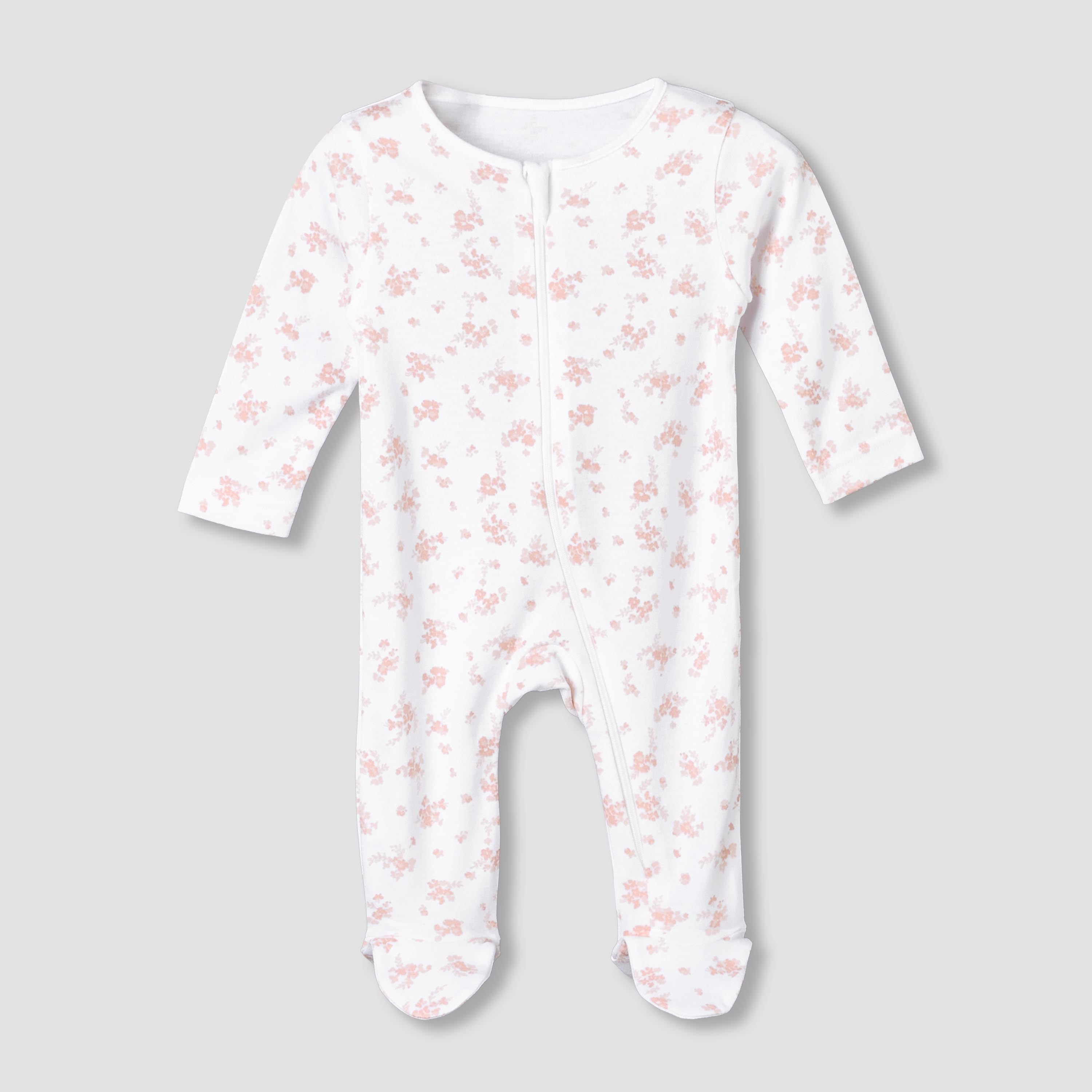 Pack of 5 Juniors Cotton Crew Neck Long Sleeves Sleepsuit with Assorted Print