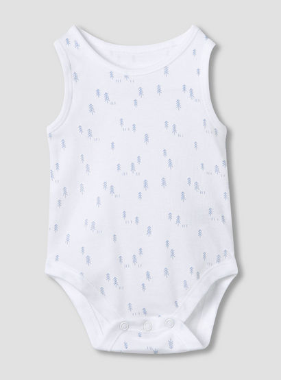 Juniors Printed Sleeveless Bodysuit with Snap Button Closure - Set of 5-promo_babyshop_Buy2for115_UAE130126-image-4