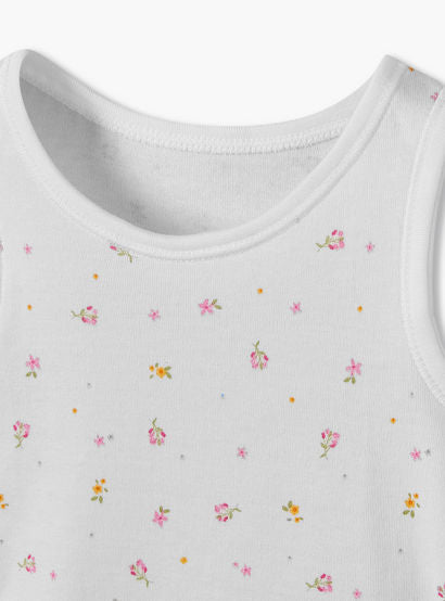 Pack of 7 Juniors Cotton Crew Neck Sleeveless Bodysuit with Snap Button Closure-baby-girls-clothing-bodysuits-image-7