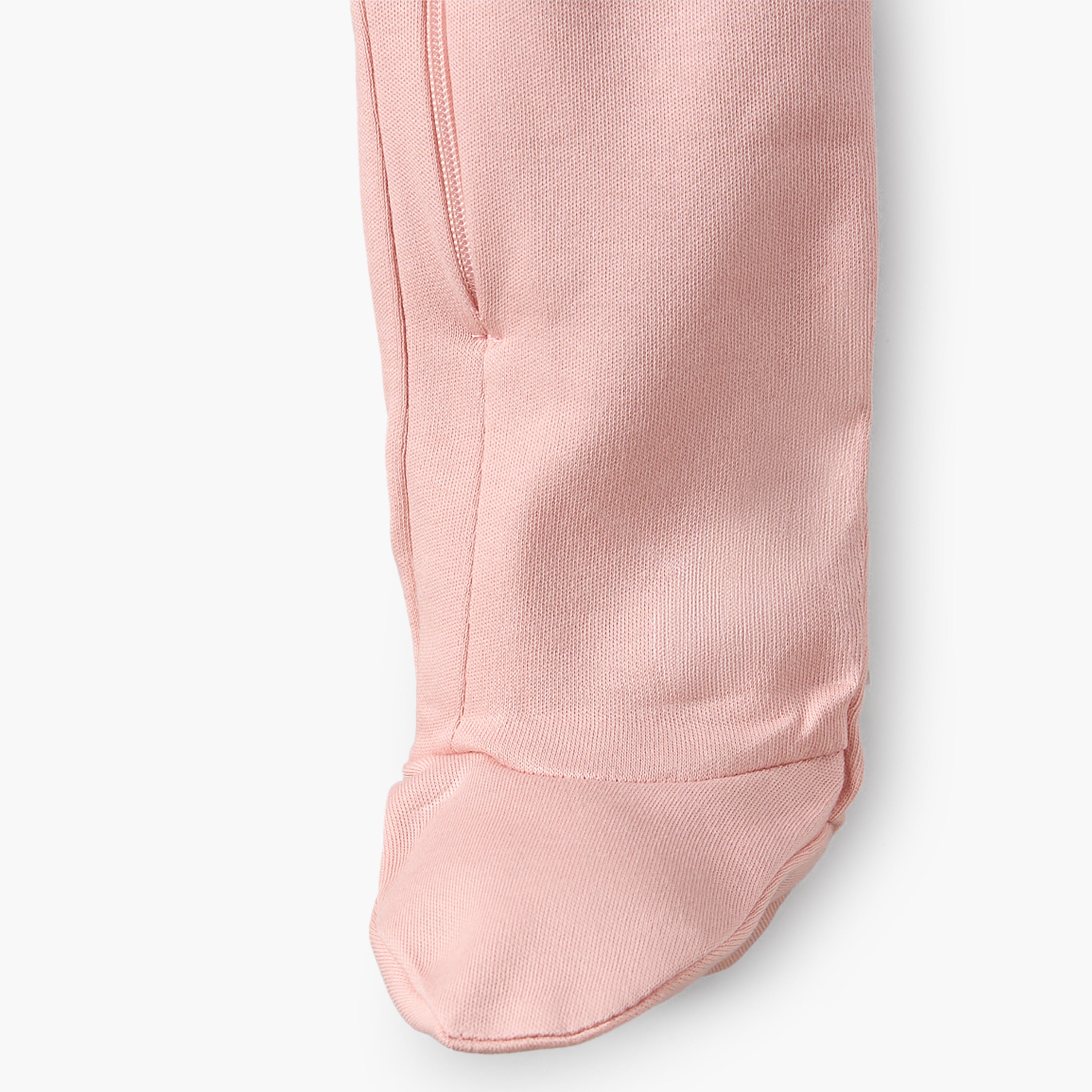 Pack of 3 Juniors Cotton Crew Neck Long Sleeve Sleepsuit with Zip Closure