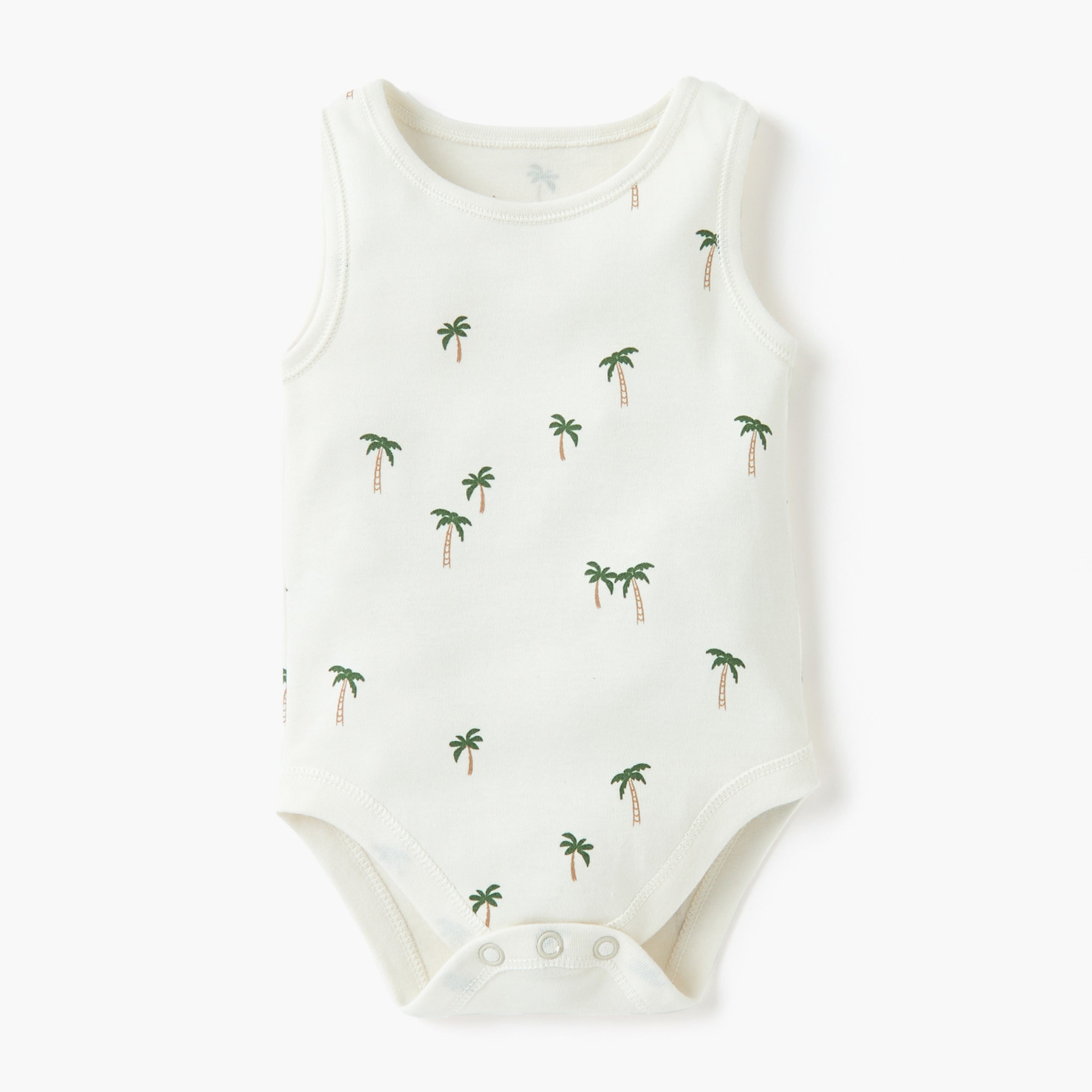 Juniors Printed Sleeveless Bodysuit - Set of 4
