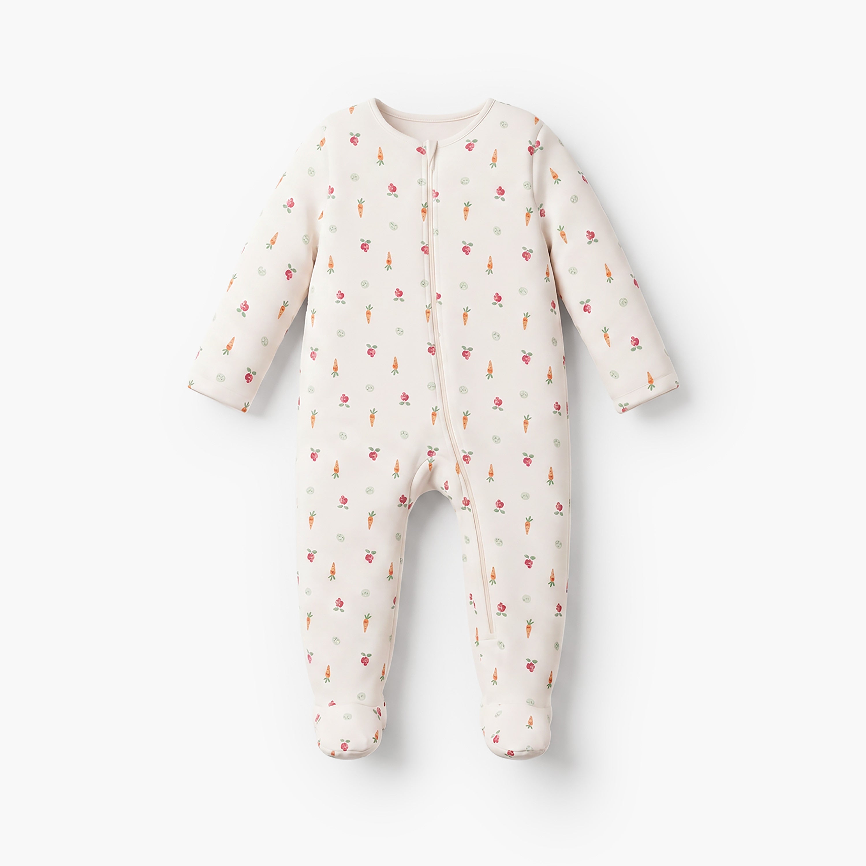 Pack of 5 Juniors Cotton Round Neck Long Sleeves Sleepsuit with Assorted Print