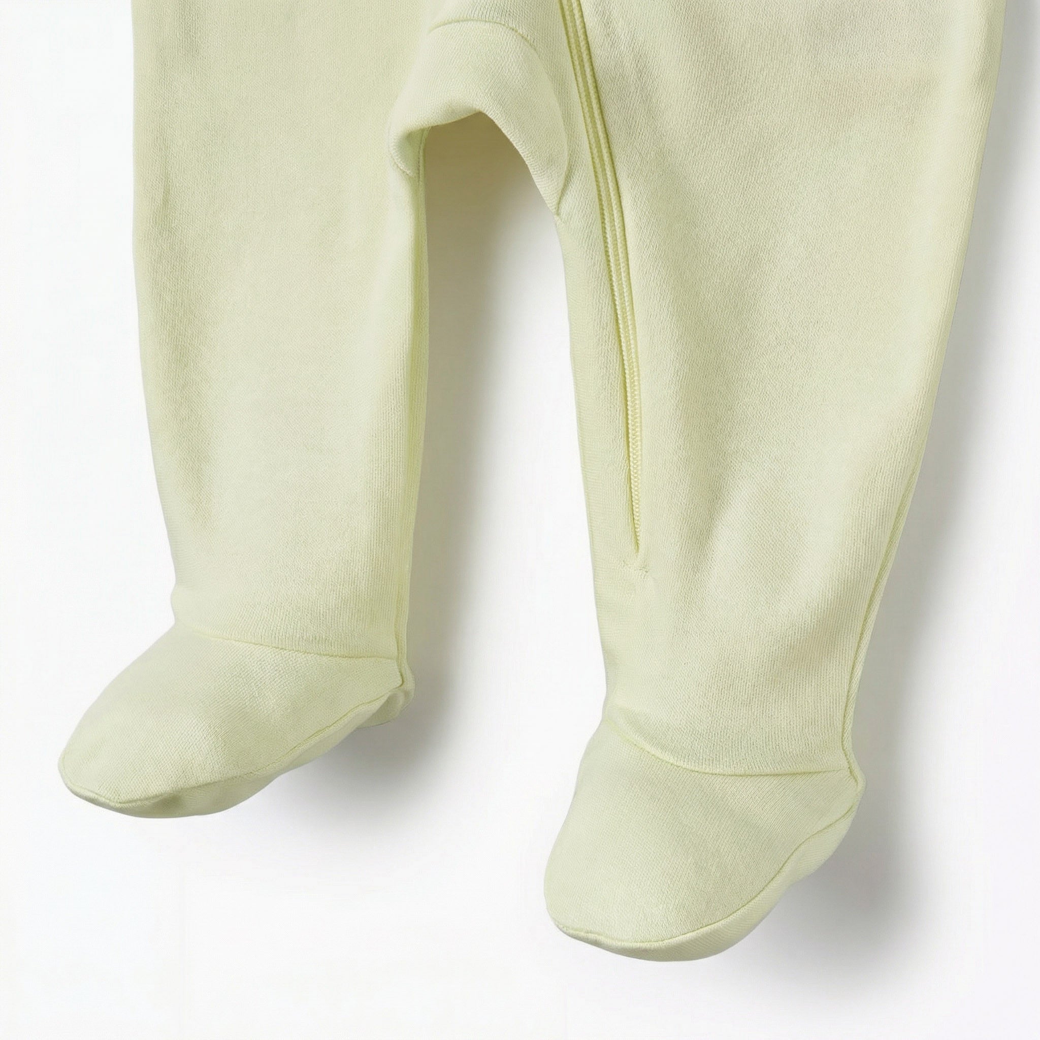Pack of 7 Juniors Cotton Round Neck Long Sleeves Sleepsuit with Zip Closure