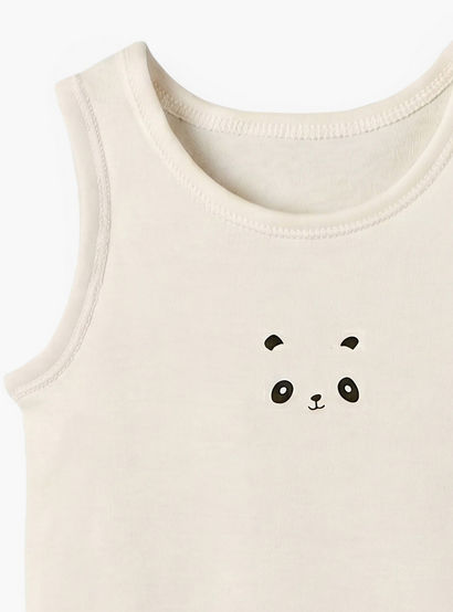 Pack of 7 Juniors Cotton Round Neck Sleeveless Bodysuit with Snap Button Closure-baby-girls-clothing-bodysuits-image-10