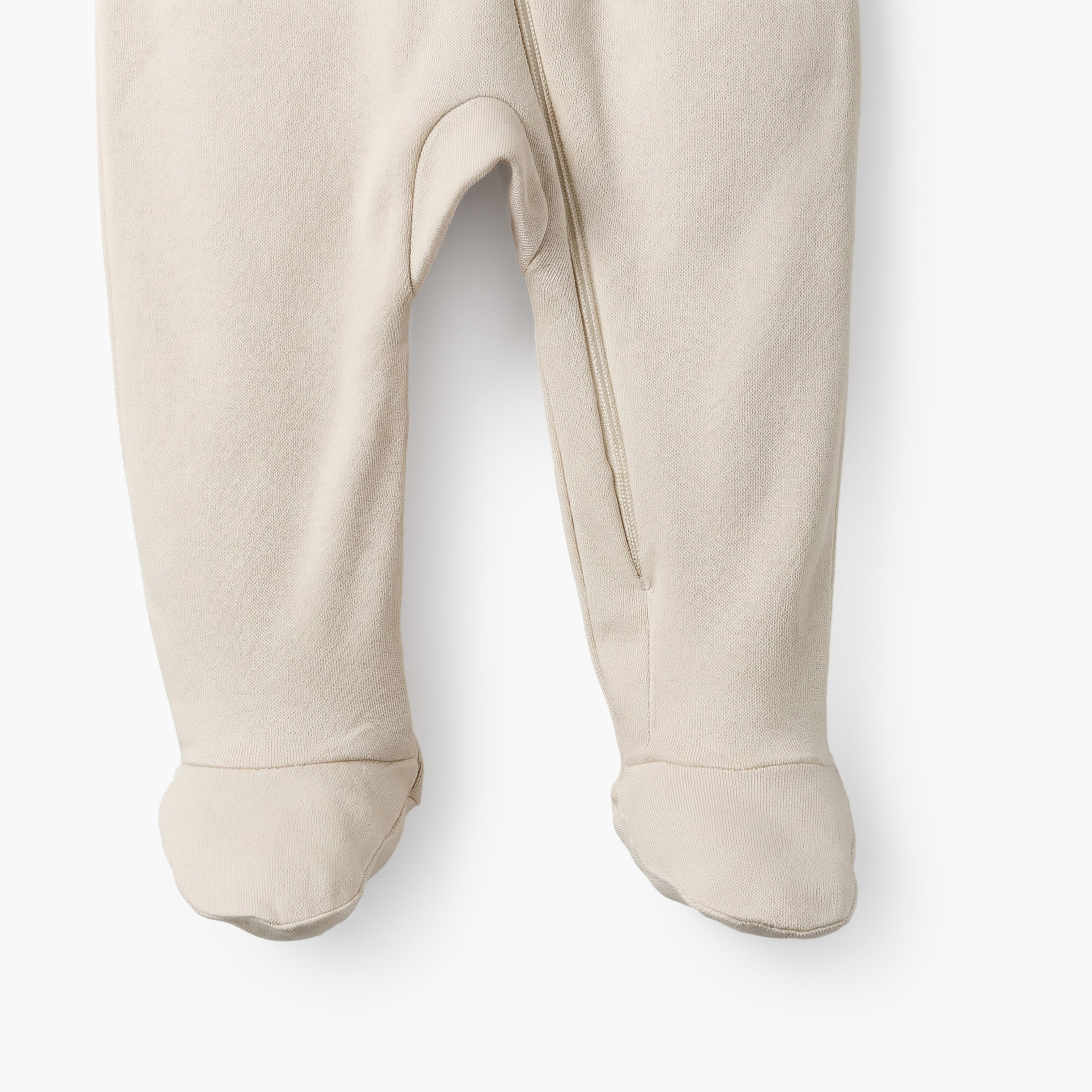 Pack of 7 Juniors Cotton Round Neck Long Sleeves Sleepsuit with Zip Closure
