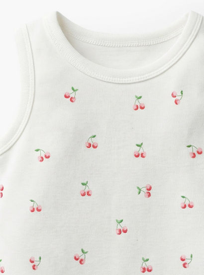 Pack of 5 Juniors Cotton Crew Neck Sleeveless Bodysuit with Snap Button Closure-baby-girls-clothing-bodysuits-image-8