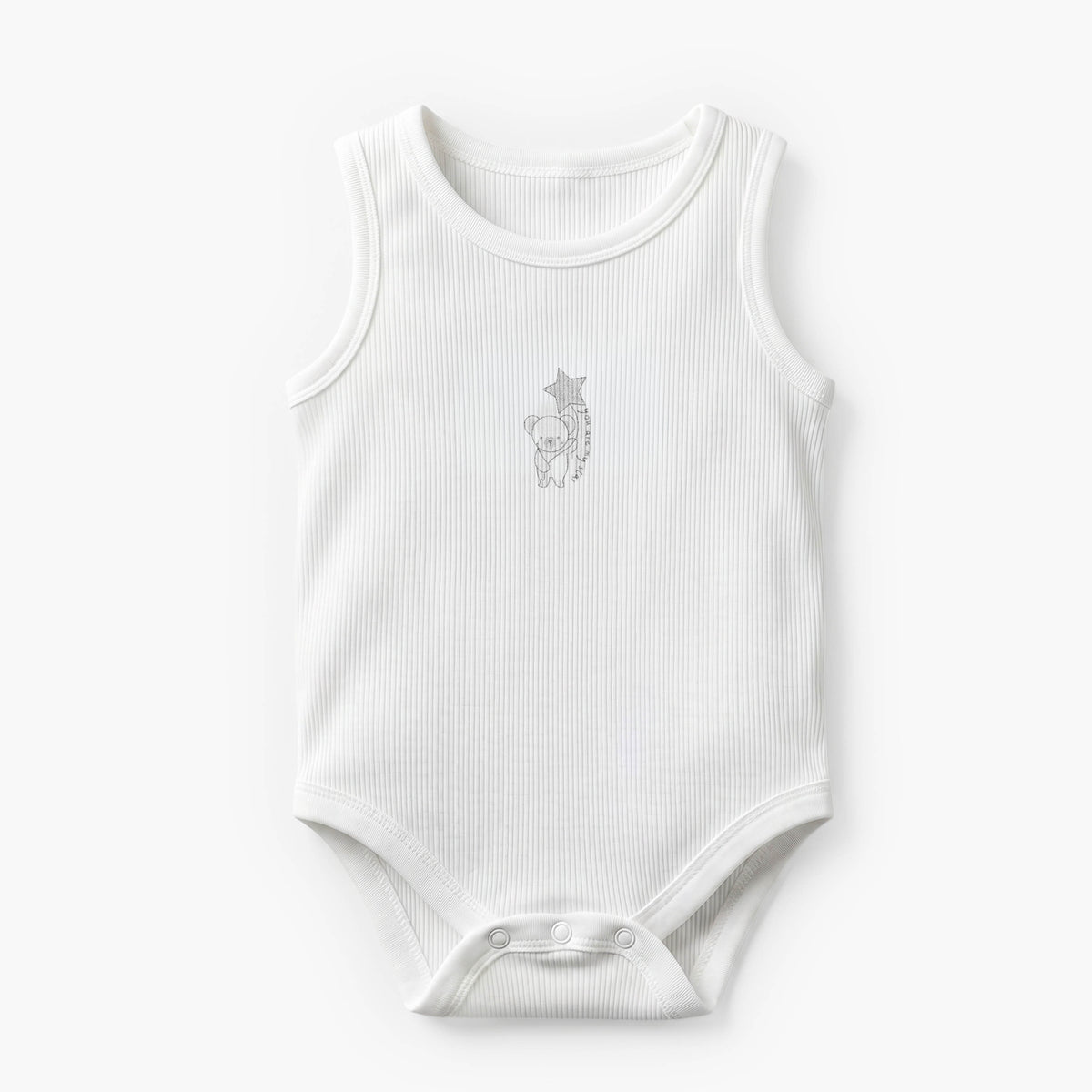 Pack of 5 Juniors Crew Neck Sleeveless Bodysuit with Print