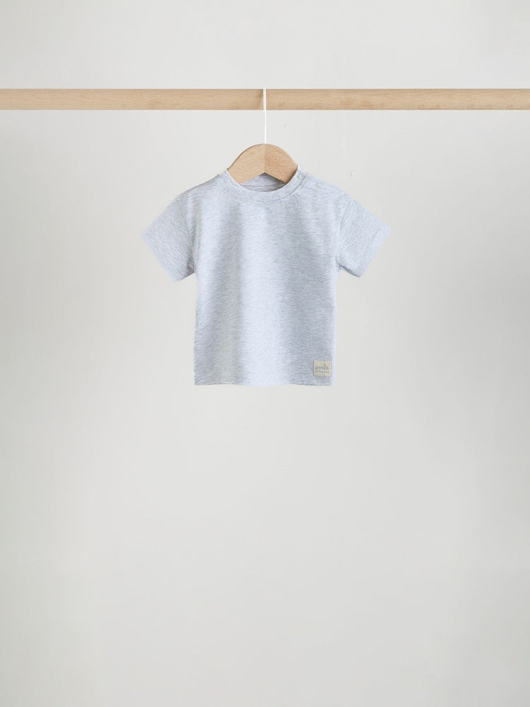Blue Short Sleeve Baby T-Shirts 4 Pack (0mths-2yrs)