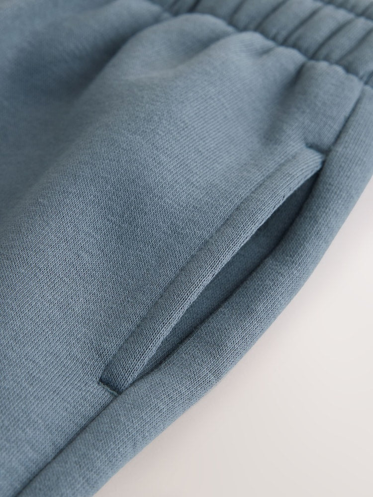 Slate Grey Single Wide Leg Jersey Joggers (3mths-7yrs)