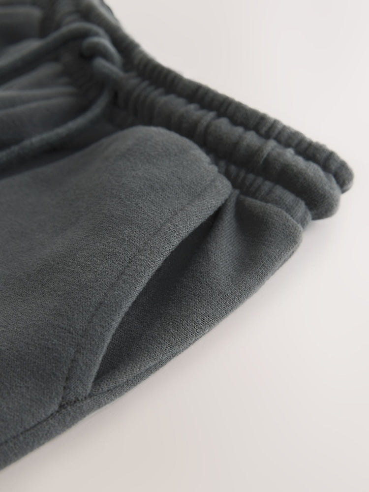 Charcoal Grey Regular Fit Soft Touch Jersey Joggers (3mths-7yrs)