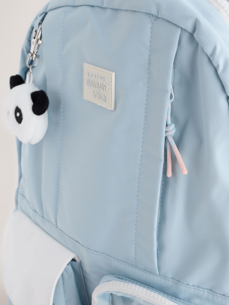 Blue Panda Panda Character Backpack