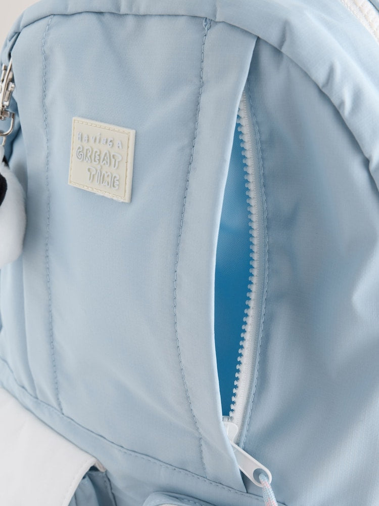 Blue Panda Panda Character Backpack
