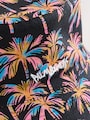 Black Multi Palm Trees Reversible Bucket Hat (1-16yrs) - Size 1-2 Years (80-92cm)