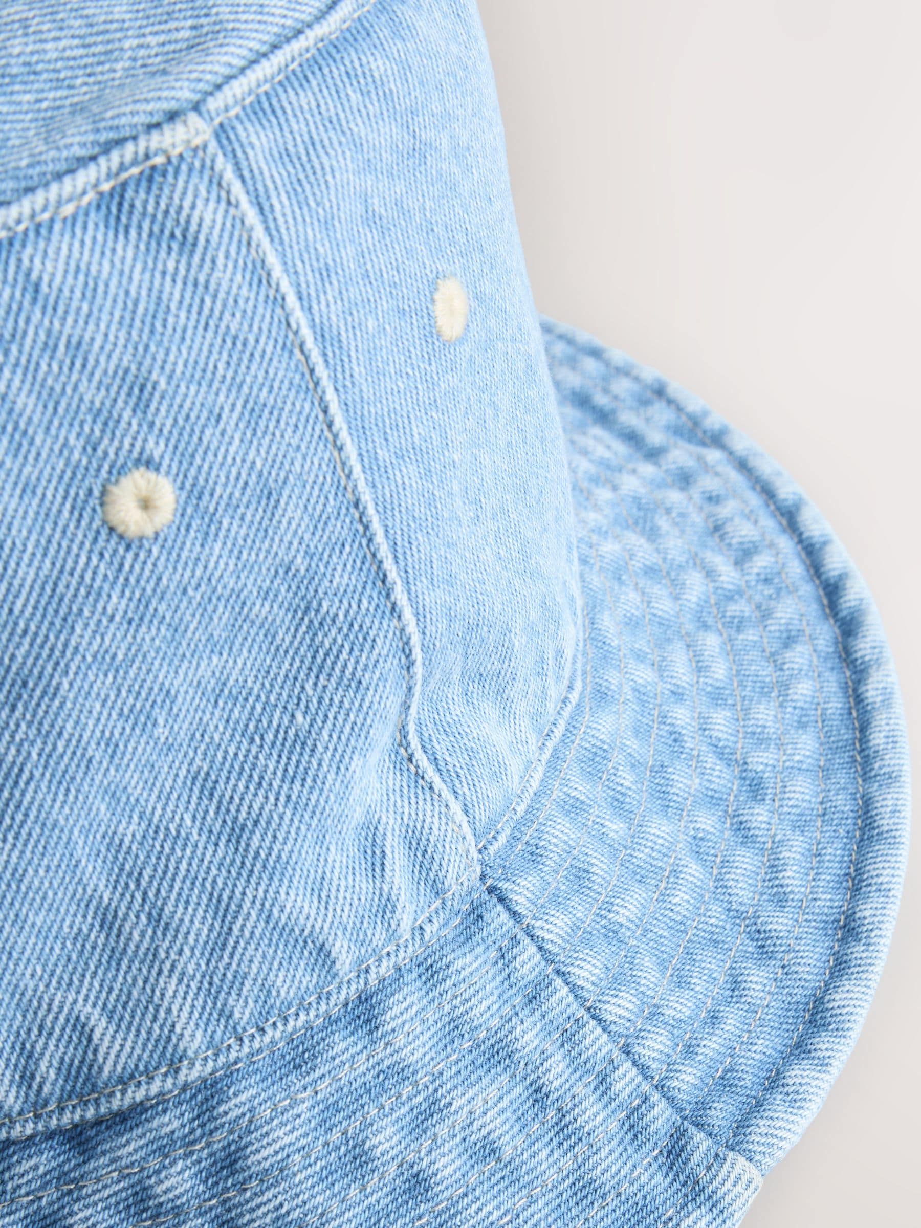 Denim Bucket Hat - Size S-M