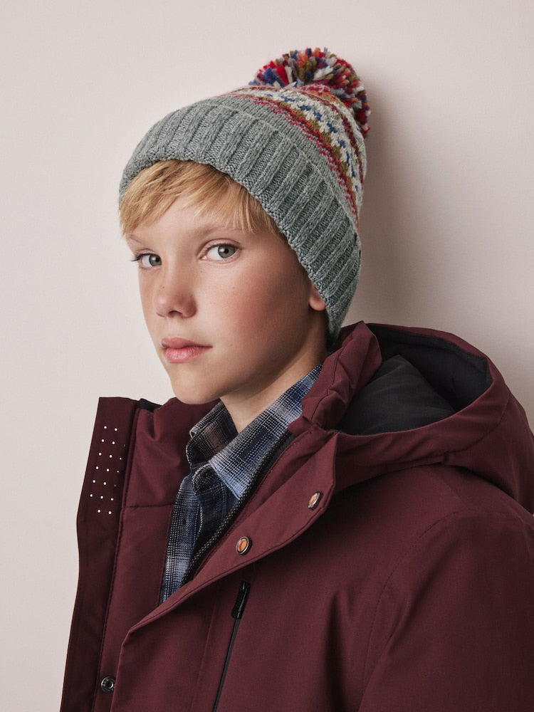 Grey Fairisle