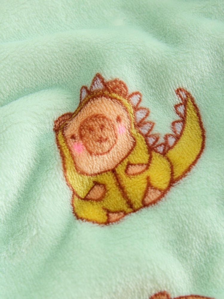 Blue Capybara Fleece All-in-One (1.5-16yrs)