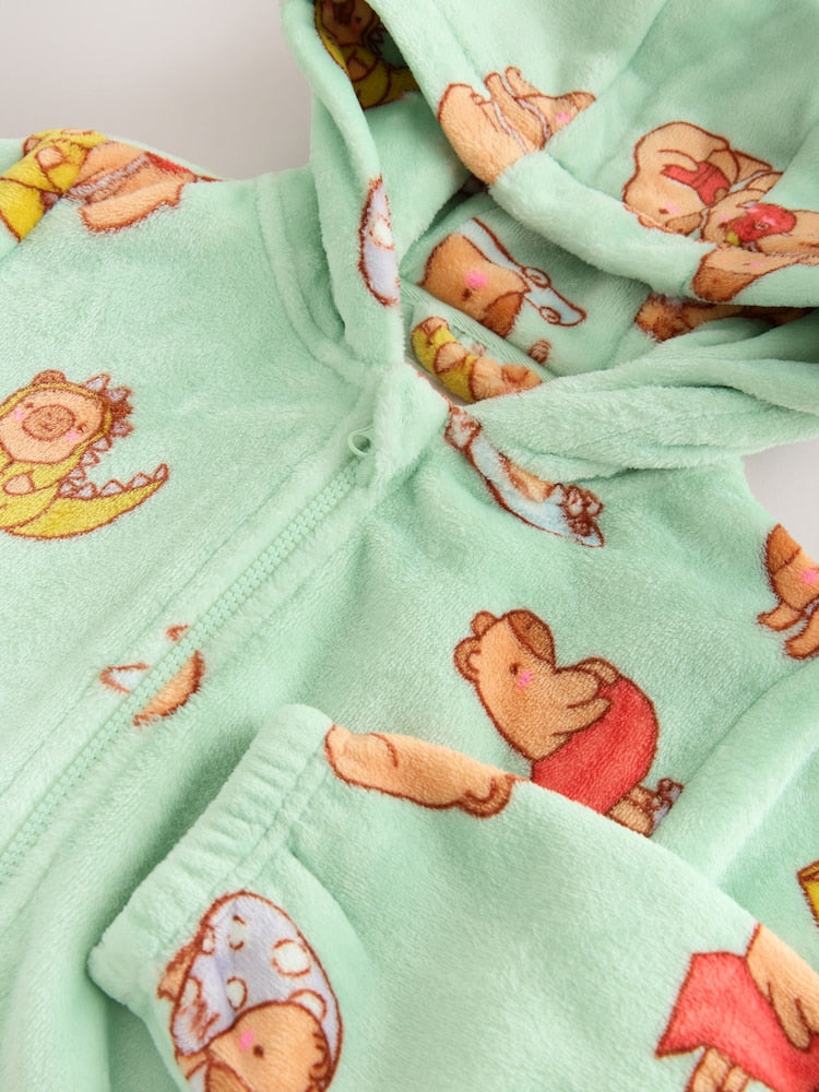 Blue Capybara Fleece All-in-One (1.5-16yrs)