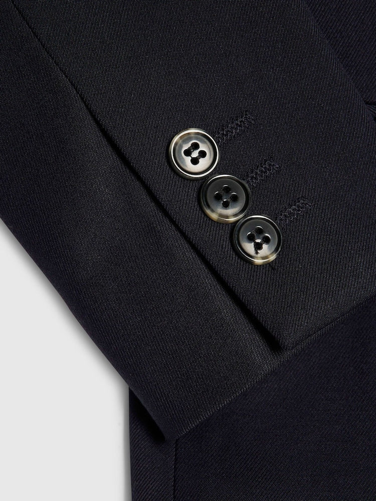 River Island Blue Tailored Suit Jacket & Suit Trousers Set