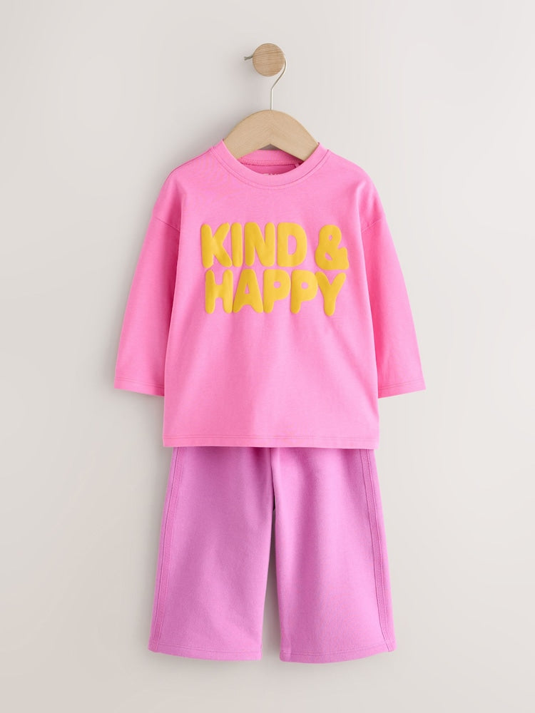 Pink & Ecru Padded Bunny