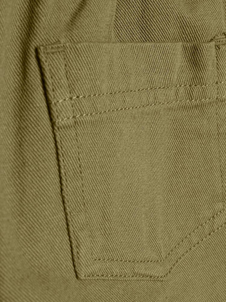 River Island Green Wide Fit Pull On Jeans