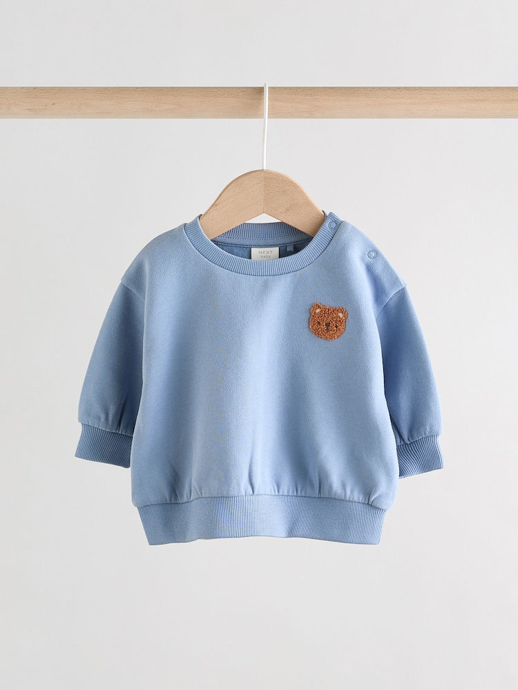 Blue Baby Sweater and Joggers Set (0mths-2yrs)