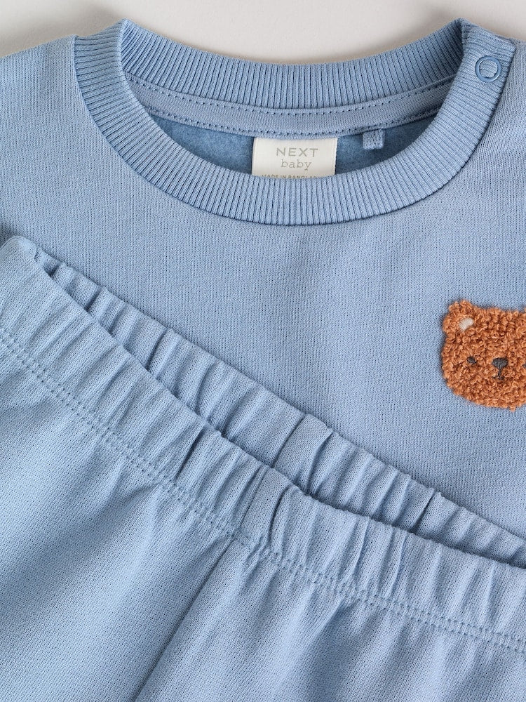 Blue Baby Sweater and Joggers Set (0mths-2yrs)