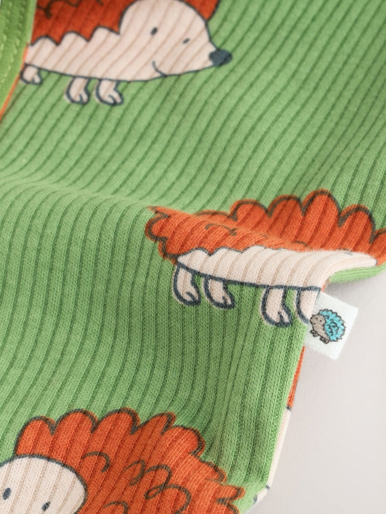 Multi Animal Baby Sleepsuits 4 Pack (0mths-3yrs)