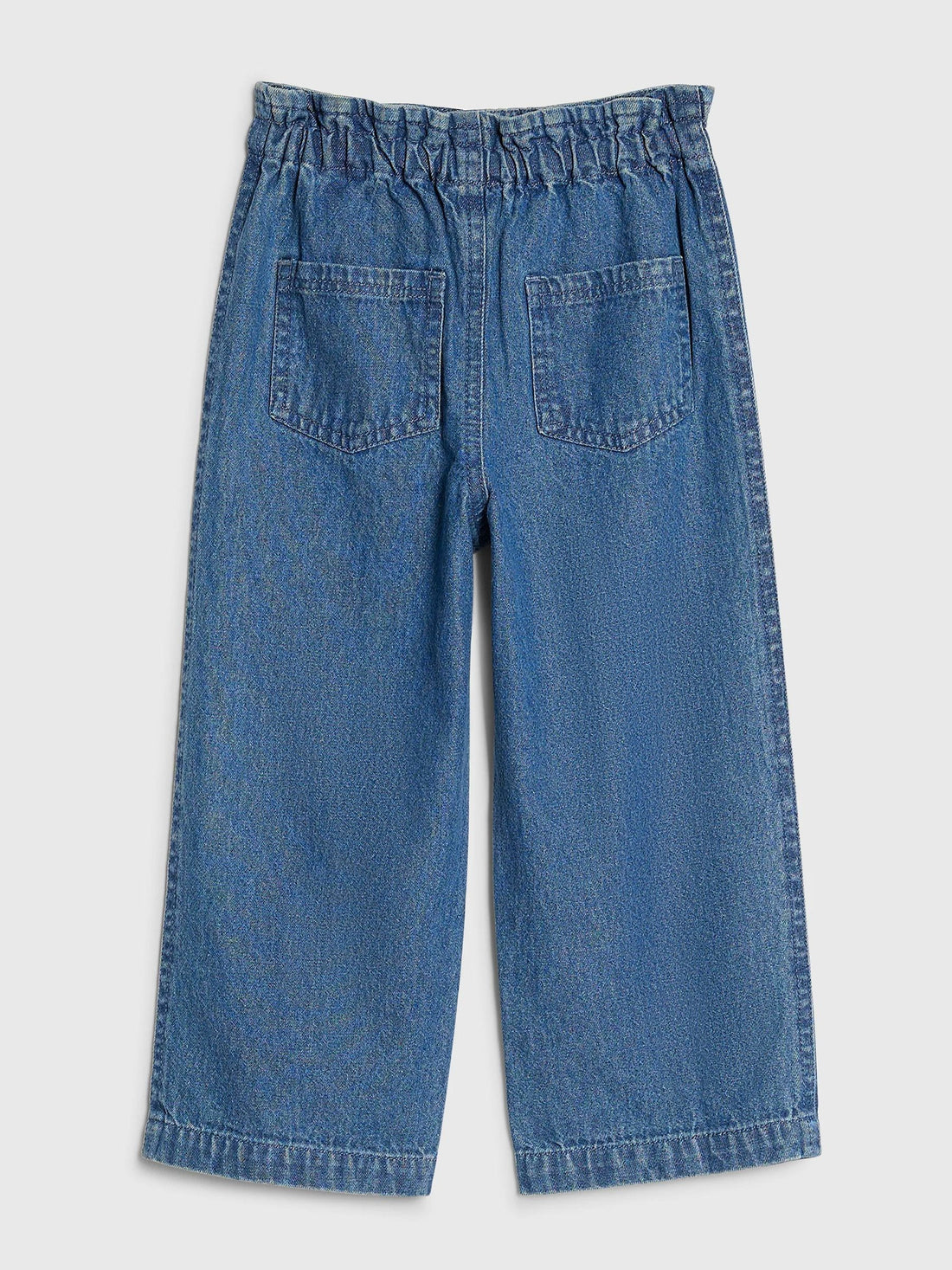 River Island Blue Pull On Wide Leg Jeans - Size 12-18 Months (80-86cm)