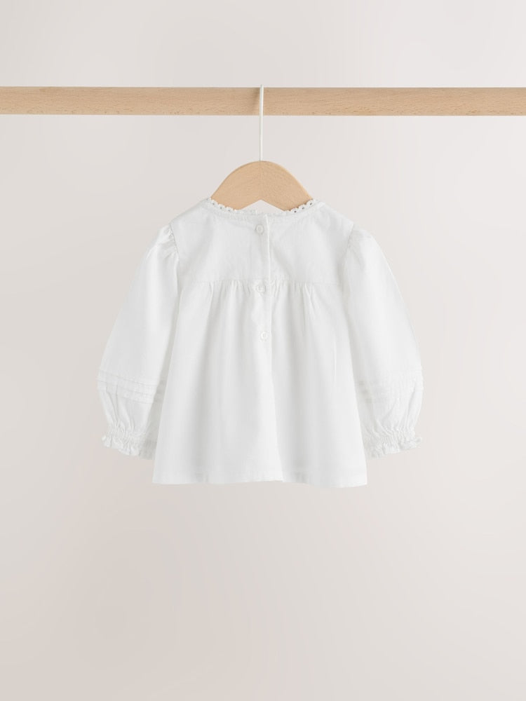 White Woven Lace