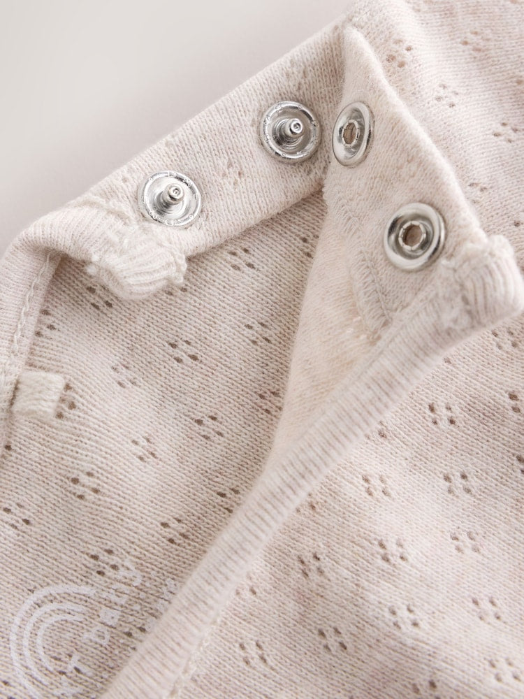 Ecru Floral Cord