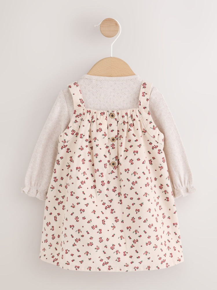 Ecru Floral Cord